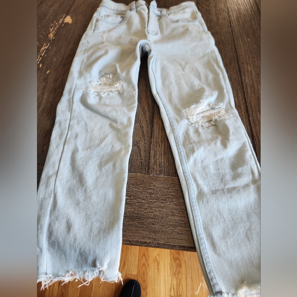 Girls ripped jeans size 12